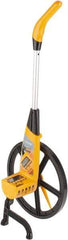 Trumeter - 100,000' Counter Limit, 40-1/4" OAL, Measuring Wheel - 0.1" Accuracy per 100", Measures in Ft/In, Meters/cm & Yards/Tenths - Eagle Tool & Supply