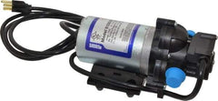 Pentair - 1/15 HP, 1/2 Inlet Size, 1/2 Outlet Size, Demand Switch, Diaphragm Spray Pump - 115 Input Voltage, Polypropylene, 3.60 Max GPM - Eagle Tool & Supply