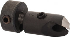 Vernon - 5/16" Cutter Diam, #23 Drill Combatibility, 1/4" Collar Thickness, Adjustable Depth Drill Countersink - Eagle Tool & Supply