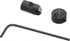 Vernon - 5/16" Cutter Diam, #24 Drill Combatibility, 1/4" Collar Thickness, Adjustable Depth Drill Countersink - Eagle Tool & Supply