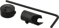 Vernon - 5/16" Cutter Diam, #25 Drill Combatibility, 1/4" Collar Thickness, Adjustable Depth Drill Countersink - Eagle Tool & Supply