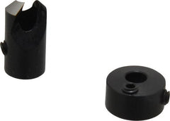 Vernon - 5/16" Cutter Diam, 5/32" Drill Compatibility, 1/4" Collar Thickness, Adjustable Depth Drill Countersink - Eagle Tool & Supply