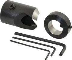 Vernon - 1" Cutter Diam, 21/32" Drill Compatibility, 3/8" Collar Thickness, Adjustable Depth Drill Countersink - Eagle Tool & Supply