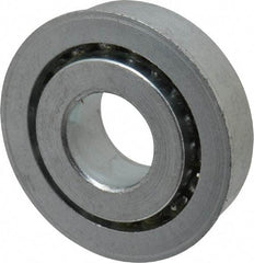 Value Collection - 3/4" Bore Diam, 1-7/8" OD, Open Unground Full Complement Radial Ball Bearing - With Flange, 1 Row, Round Bore, 1,291 Lb Dynamic Capacity - Eagle Tool & Supply
