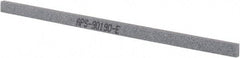Value Collection - 180 Grit Silicon Carbide Rectangular Polishing Stone - Very Fine Grade, 1/4" Wide x 6" Long x 1/8" Thick - Eagle Tool & Supply