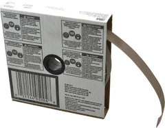 3M - 1" x 50 Yd 240 Grit Aluminum Oxide Cloth Roll - Very Fine Grade, J Weighted Backing - Eagle Tool & Supply
