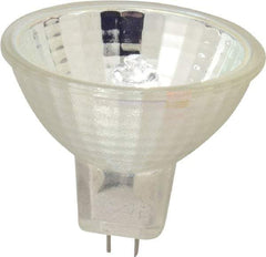 Value Collection - 410 Watt, 82 Volt, Halogen Miniature & Specialty MR16 Lamp - 2 Pin Base, 50 to 749 Equivalent Range, Neutral (3,000 to 3,699), 1-5/8" OAL - Eagle Tool & Supply