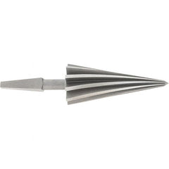 Alvord Polk - 1-1/4" Diam, 3/16" Small End Diam, Brace Shank, 2-7/8" Flute, Repairman's Reamer - Eagle Tool & Supply