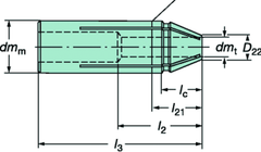 393CGP201072 CORO GRIP PENCIL COLLET - Eagle Tool & Supply