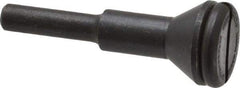 Value Collection - 3/8" Hole, Screw Lock Wheel & Disc Mandrel - 2" OAL, 1/4" Max Wheel Width, 1/4" Shank Diam - Eagle Tool & Supply