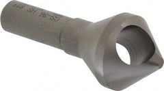 Weldon - 1-1/8" Head Diam, 1/2" Shank Diam, 82° High Speed Steel Countersink - Eagle Tool & Supply