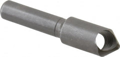 Weldon - 11/32" Head Diam, 1/4" Shank Diam, 82° High Speed Steel Countersink - Eagle Tool & Supply
