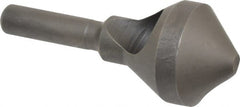 Weldon - 13/16" Head Diam, 1/4" Shank Diam, 90° High Speed Steel Countersink - Eagle Tool & Supply
