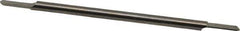 Accupro - 1/8 Inch Diameter, 3 Inch Overall Length, 3/8 Inch Split Length, Solid Carbide, Full Radius Split End Carbide Blank - Double End - Eagle Tool & Supply