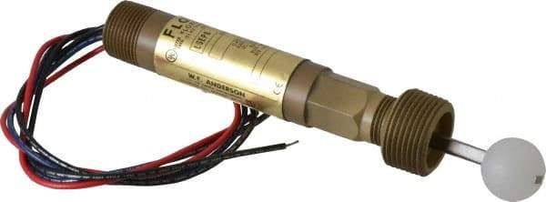 Dwyer - 1" Thread, 1,000 Max psi, 220°F Max, Liquid Level Float - 0.9 Float SG, Stainless Steel Stem - Eagle Tool & Supply