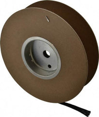 Techflex - Black Braided Expandable Cable Sleeve - 50' Coil Length, -103 to 257°F - Eagle Tool & Supply