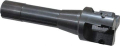 APT - 1-3/4" Cut Diam, 0.65" Max Depth of Cut, 5-7/8" OAL, Indexable Square Shoulder End Mill - TPC 32..., TPG 32., TPU 32. Inserts, R8 90° Lead Angle, Series Tri-Dex - Eagle Tool & Supply
