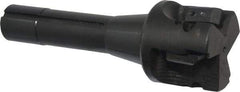 APT - 2" Cut Diam, 0.65" Max Depth of Cut, 5-7/8" OAL, Indexable Square Shoulder End Mill - TPC 32..., TPG 32., TPU 32. Inserts, R8 90° Lead Angle, Series Tri-Dex - Eagle Tool & Supply