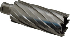 Hougen - 1-1/2" Diam x 3" Deep High Speed Steel Annular Cutter - Eagle Tool & Supply