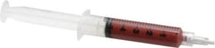Radiac Abrasives - 5 g Diamond Grit Compound - Grade Medium, 600 Grit, Red, For Fast Lapping, Use on Carbide - Eagle Tool & Supply
