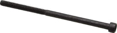Value Collection - #4-40 UNC Hex Socket Drive, Socket Cap Screw - Alloy Steel, Black Oxide Finish, Partially Threaded, 2" Length Under Head - Eagle Tool & Supply