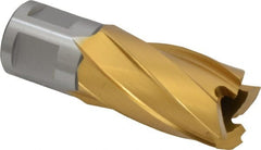 Hougen - 13/16" Diam x 1" Deep High Speed Steel Annular Cutter - Eagle Tool & Supply