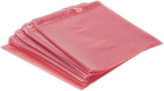Made in USA - 8" Long x 6" Wide, 4 mil Thick, Open Top Antistatic Poly Bag - Heavy-Duty Grade - Eagle Tool & Supply
