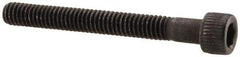 Value Collection - #4-48 UNF Hex Socket Drive, Socket Cap Screw - Alloy Steel, Black Oxide Finish, Partially Threaded, 1" Length Under Head - Eagle Tool & Supply