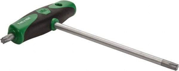 Wiha - T40 Torx Key - T-Handle Cushion Grip - Eagle Tool & Supply