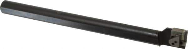 APT - 1-1/16" Min Bore Diam, 10" OAL, 3/4" Shank Diam, Indexable Boring Bar - TPG Insert, Screw or Clamp Holding Method - Eagle Tool & Supply