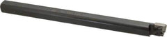 APT - 1-1/4" Min Bore Diam, 12" OAL, 1" Shank Diam, Indexable Boring Bar - TPG Insert, Screw or Clamp Holding Method - Eagle Tool & Supply