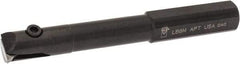 APT - 1/2" Min Bore Diam, 3-3/4" OAL, 1/2" Shank Diam, Indexable Boring Bar - 2-1/4" Max Bore Depth, TPG 221 Insert, Screw Holding Method - Eagle Tool & Supply