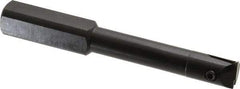 APT - 5/8" Min Bore Diam, 5" OAL, 3/4" Shank Diam, Indexable Boring Bar - 3" Max Bore Depth, TPG 221 Insert, Screw Holding Method - Eagle Tool & Supply