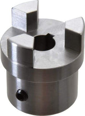 Boston Gear - 5/8" Max Bore Diam, FC20 Coupling Size, Flexible Half Coupling - 2" OD, 3.69" OAL, Steel - Eagle Tool & Supply