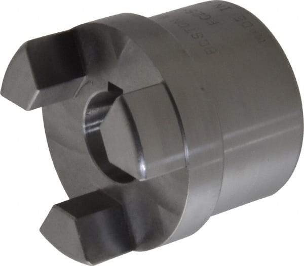 Boston Gear - 1" Max Bore Diam, FC25 Coupling Size, Flexible Half Coupling - 2-1/2" OD, 4.13" OAL, Steel - Eagle Tool & Supply