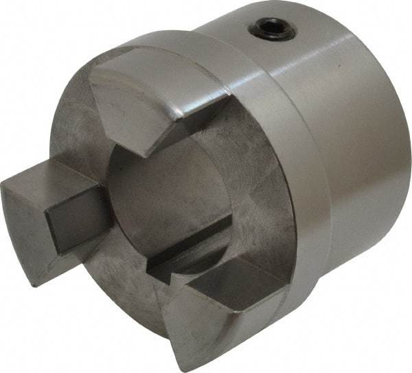Boston Gear - 1-1/4" Max Bore Diam, FC25 Coupling Size, Flexible Half Coupling - 2-1/2" OD, 4.13" OAL, Steel - Eagle Tool & Supply