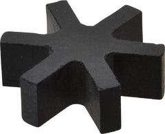 Boston Gear - 5/8" Max Bore Diam, FC12 Coupling Size, Flexible 3-Jaw Insert Coupling - 1-1/4" OD, Rubber, Order 2 Hubs & 1 Insert for Complete Coupling - Eagle Tool & Supply