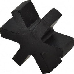 Boston Gear - 7/8" Max Bore Diam, FC15 Coupling Size, Flexible 3-Jaw Insert Coupling - 1-1/2" OD, Rubber, Order 2 Hubs & 1 Insert for Complete Coupling - Eagle Tool & Supply