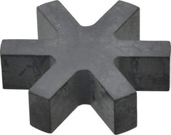 Boston Gear - 1-1/8" Max Bore Diam, FC20 Coupling Size, Flexible 3-Jaw Insert Coupling - 2" OD, Rubber, Order 2 Hubs & 1 Insert for Complete Coupling - Eagle Tool & Supply