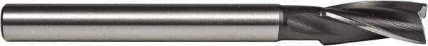 Union Butterfield - 15/32" Diam, 7/16" Shank, Diam, 3 Flutes, Straight Shank, Interchangeable Pilot Counterbore - 4-5/16" OAL, 1-1/4" Flute Length, Bright Finish, High Speed Steel - Eagle Tool & Supply