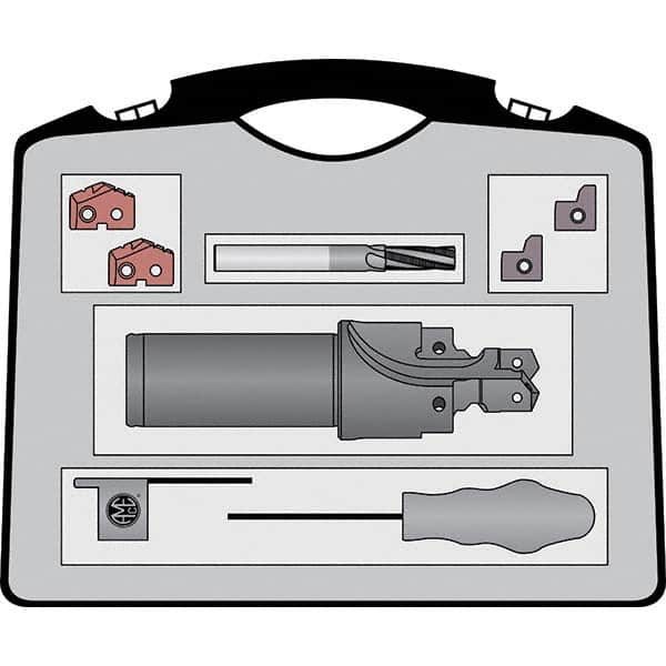 Allied Machine and Engineering - 1/2-20, Tube Dash 5, Indexable Porting Tool - Eagle Tool & Supply