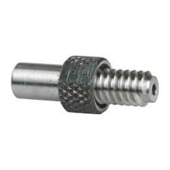 TE-CO - 1/4-20 UNC, 3/8 Inch Thread, 3/8 Inch Shaft Length, Tapped Hole Location Gage - Steel, 3/8 Inch Head Diameter, 1 Inch Overall Length - Eagle Tool & Supply