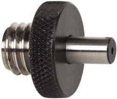 TE-CO - 1/2-13 UNC, 3/8 Inch Thread, 3/8 Inch Shaft Length, Tapped Hole Location Gage - Steel, 7/8 Inch Head Diameter, 1 Inch Overall Length - Eagle Tool & Supply