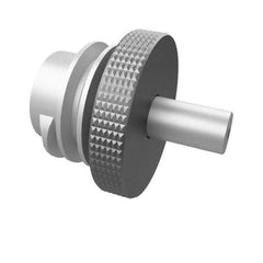 TE-CO - 5/8-11 UNC, 3/8 Inch Thread, 3/8 Inch Shaft Length, Tapped Hole Location Gage - Steel, 7/8 Inch Head Diameter, 1 Inch Overall Length - Eagle Tool & Supply