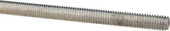 Value Collection - M8x1.25 UNC (Coarse), 1m Long, Steel Metric Threaded Rod - Zinc-Plated Finish, Right Hand Thread - Eagle Tool & Supply