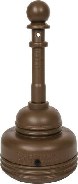 Eagle - 5 Qt Polyethylene Cigarette & Cigar Receptacle - 37-3/4" High - Eagle Tool & Supply