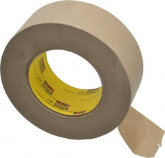 3M - 2" Wide x 60 Yd Long Brown Paper Masking Tape - Series 2517, 6.5 mil Thick, 35 In/Lb Tensile Strength - Eagle Tool & Supply