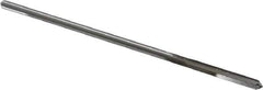 Alvord Polk - 0.1378" Cobalt 4 Flute Chucking Reamer - Straight Flute, 0.1275" Straight Shank, 1" Flute Length, 4" OAL - Eagle Tool & Supply