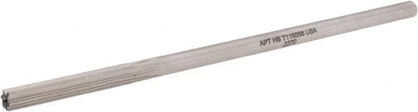 Alvord Polk - 0.237" High Speed Steel 6 Flute Chucking Reamer - Eagle Tool & Supply