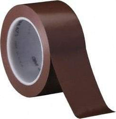 3M - 1/4" x 36 Yds, Blue Vinyl Masking Tape - Series 471+, 5.3 mil Thick, 13.9 Lb/Inch Tensile Strength - Eagle Tool & Supply